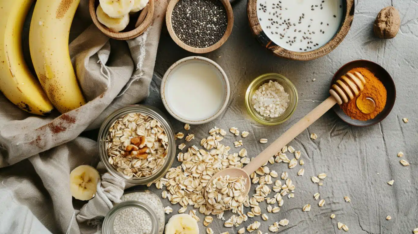 ingredients-porridge-recettes ingrédients pour porridge recettes