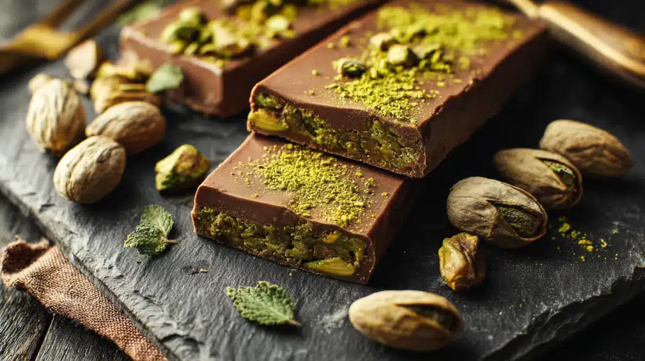 tablette-recette-chocolat-dubai-demoulee tablette chocolat Dubaï démoulée maison