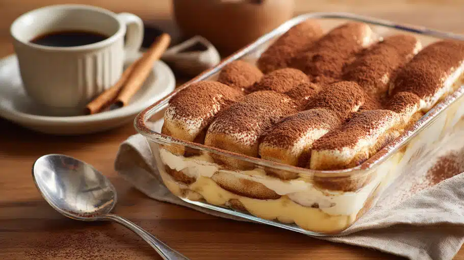 tiramisu avec biscuits à la cuillère maison