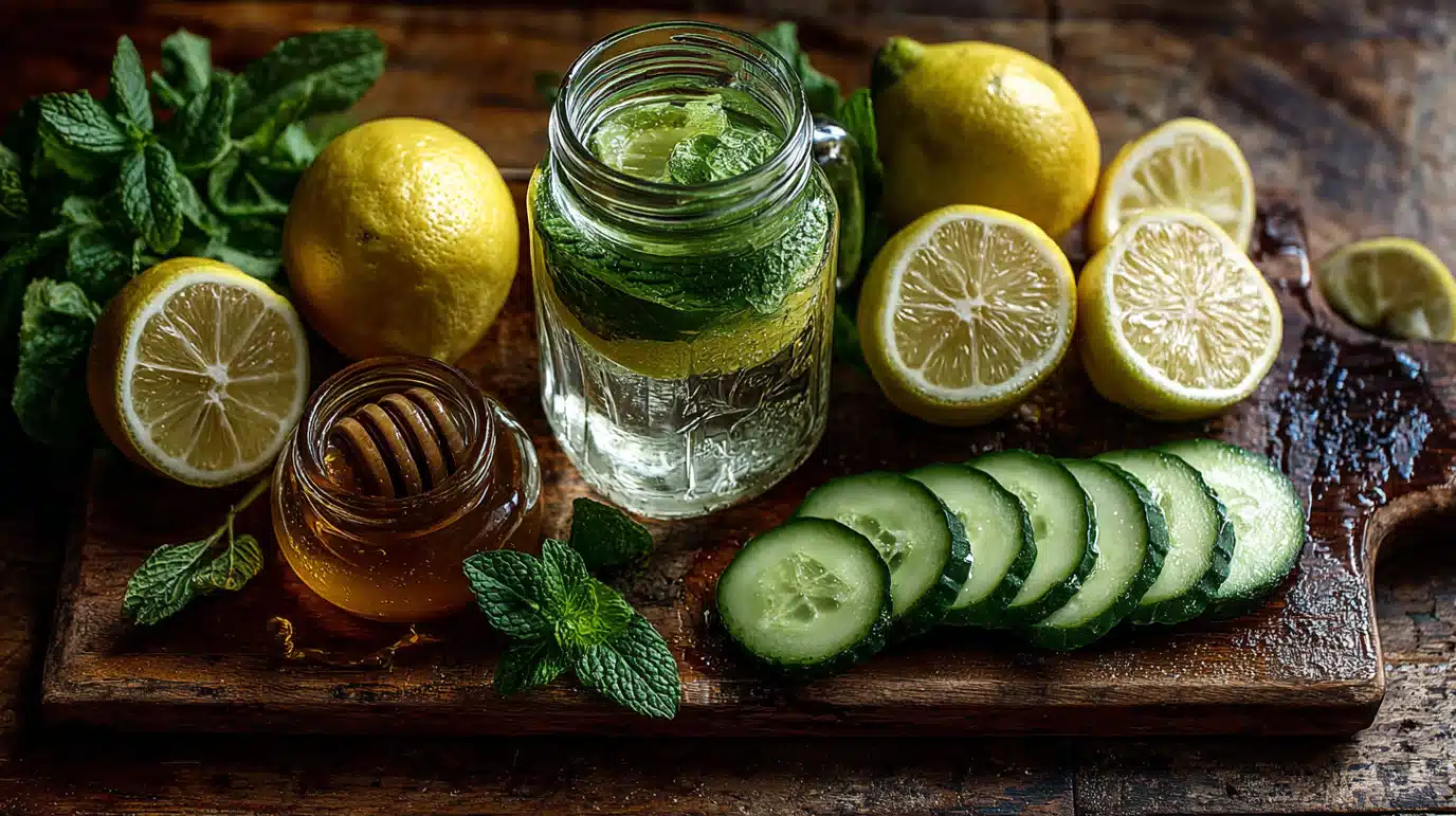 infusion-citron-maison-ingredients ingrédients pour infusion citron maison