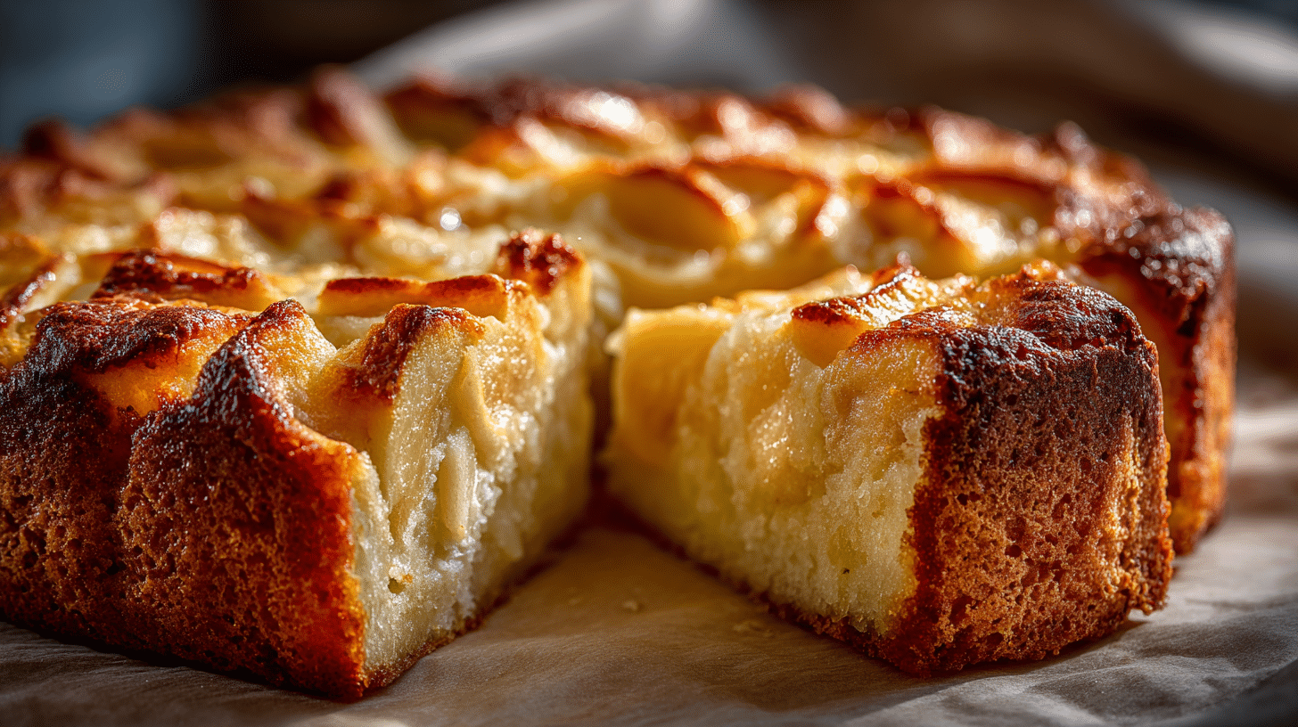 Gâteau aux pommes recette de grand-mère : moelleux, fondant et inratable