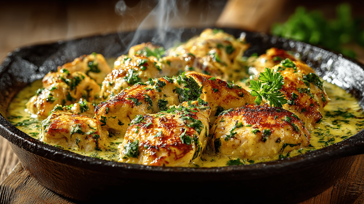 Poulet à la Crème : Recette Facile et Inratable Façon Grand-Mère