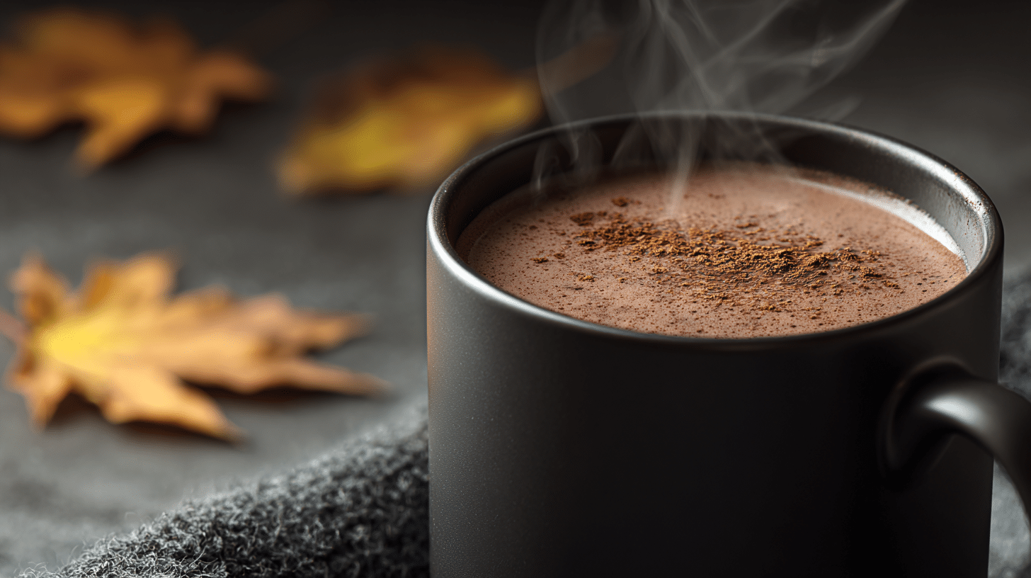 Chocolat chaud noir à la cannelle : ma potion magique d’Halloween
