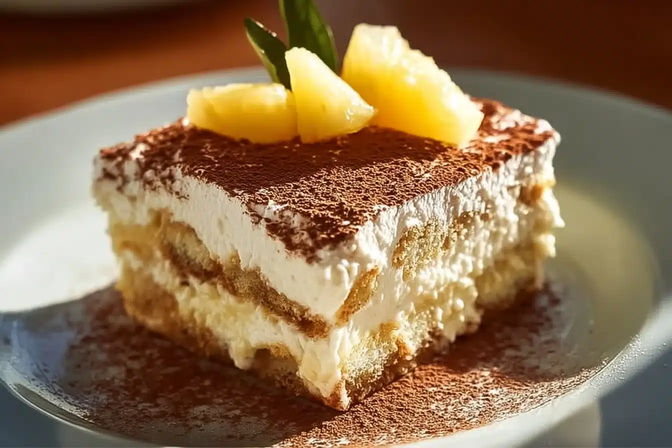 Tiramisu Coco Ananas