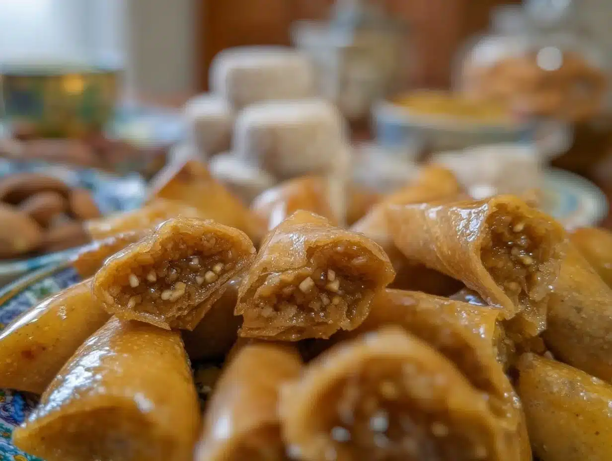 Briouates aux amandes et praliné – Ramadan 2025