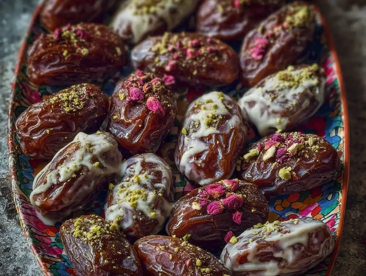 Dattes Medjool Farcies : Délices Sucrés au Chocolat et Aux Noix