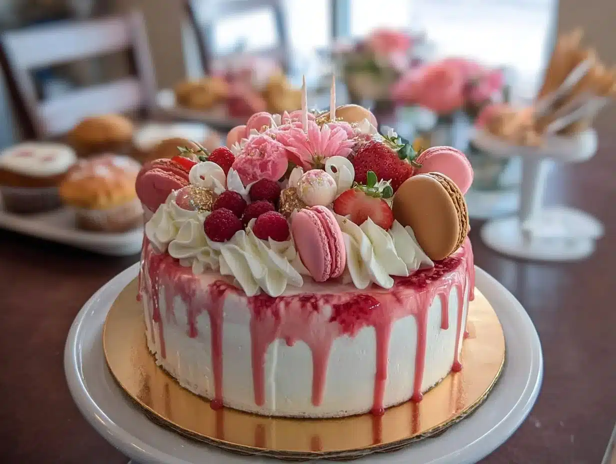 Décoration de gâteau d’anniversaire