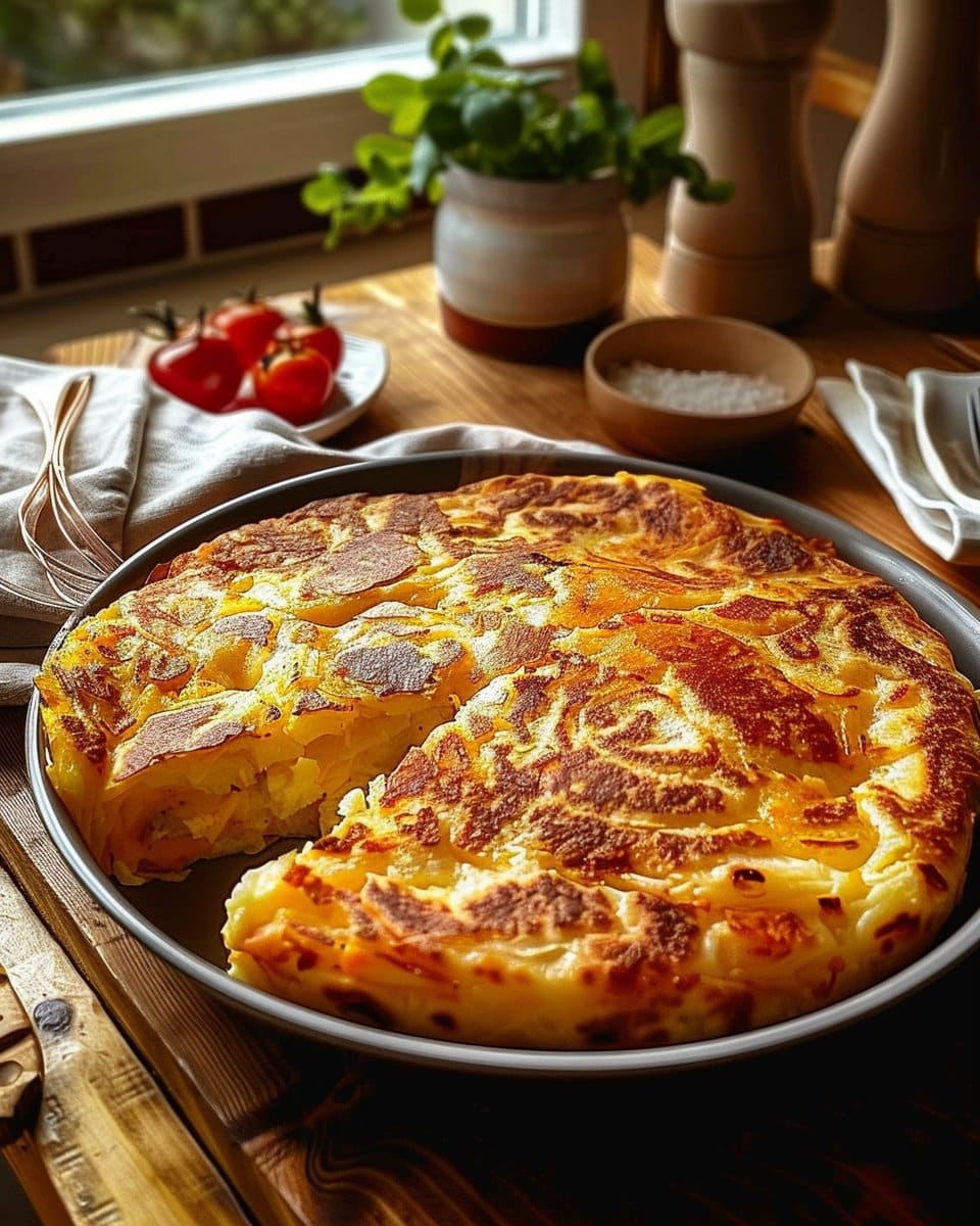 Une Tortilla Espagnole à l’Airfryer : Confort Culinaire en Famille