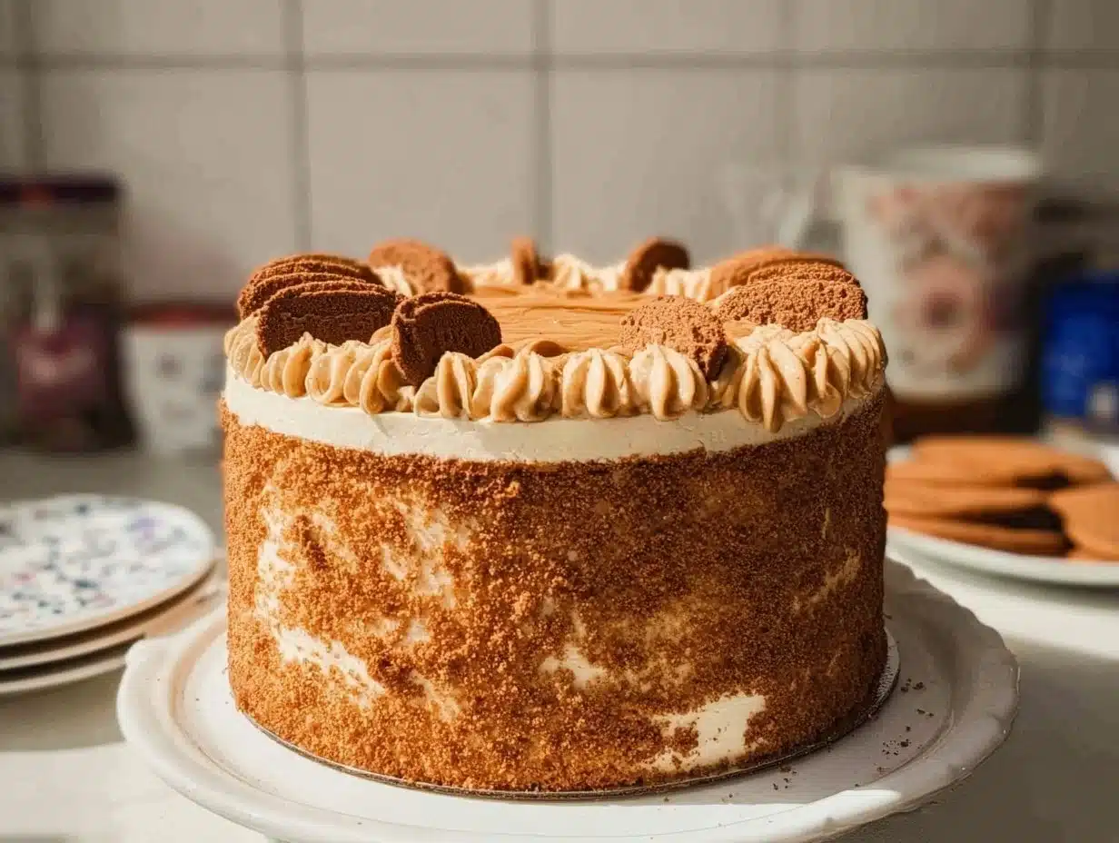 Gâteau Biscoff Ultra Gourmand : Une Douceur Réconfortante pour Toutes les Célébrations