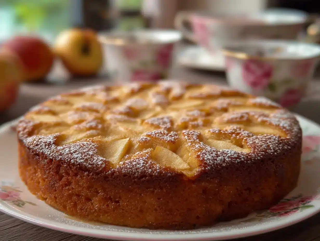 Gâteau Pomme Moelleux & Rapide