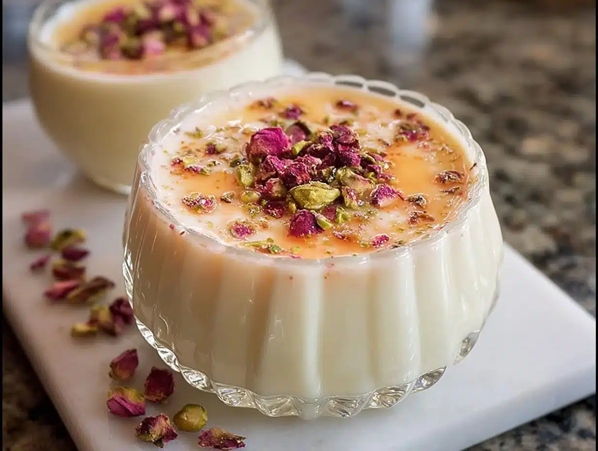 Mahalabia – Pudding au lait du Moyen-Orient