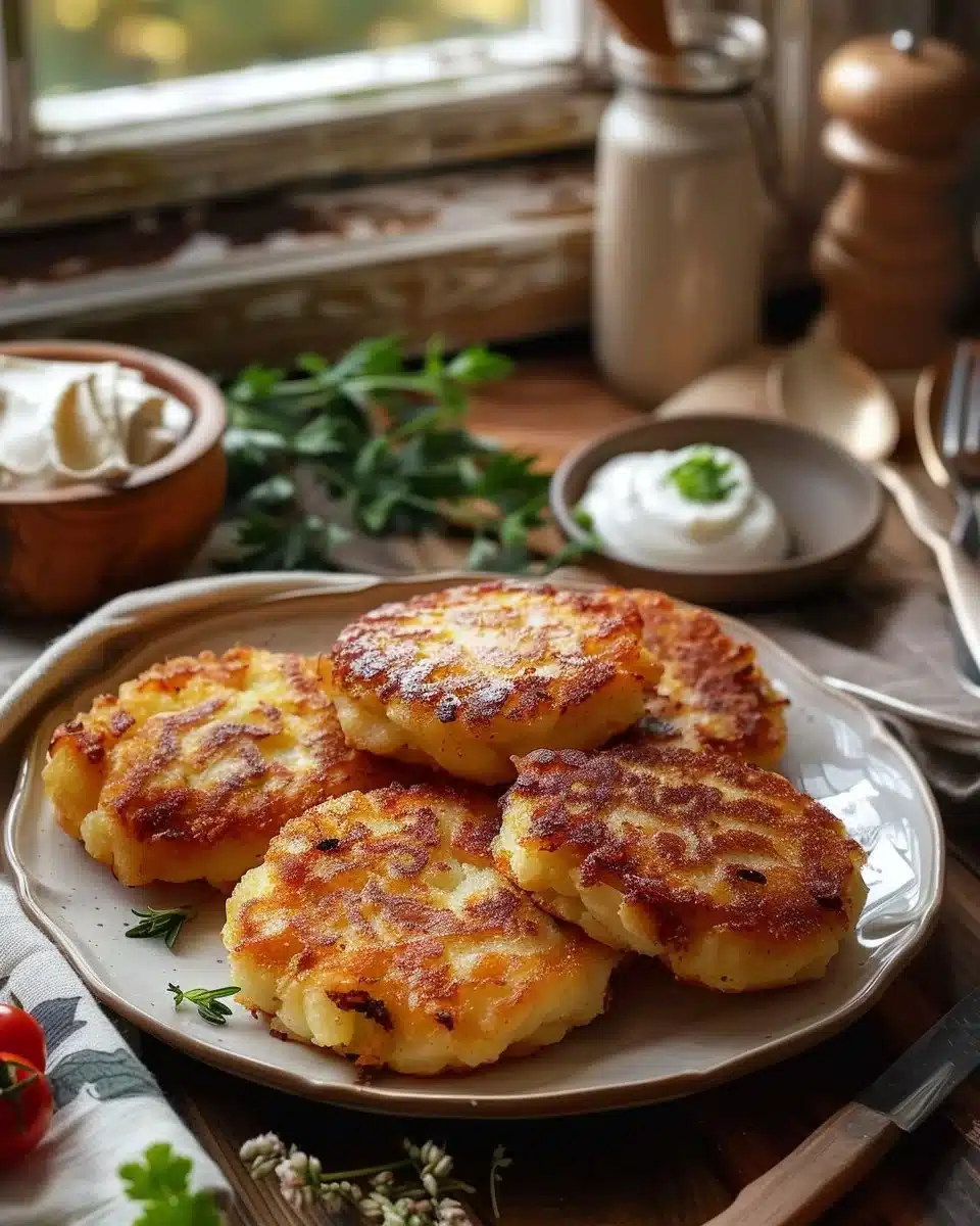Galettes de Pommes de Terre Croustillantes