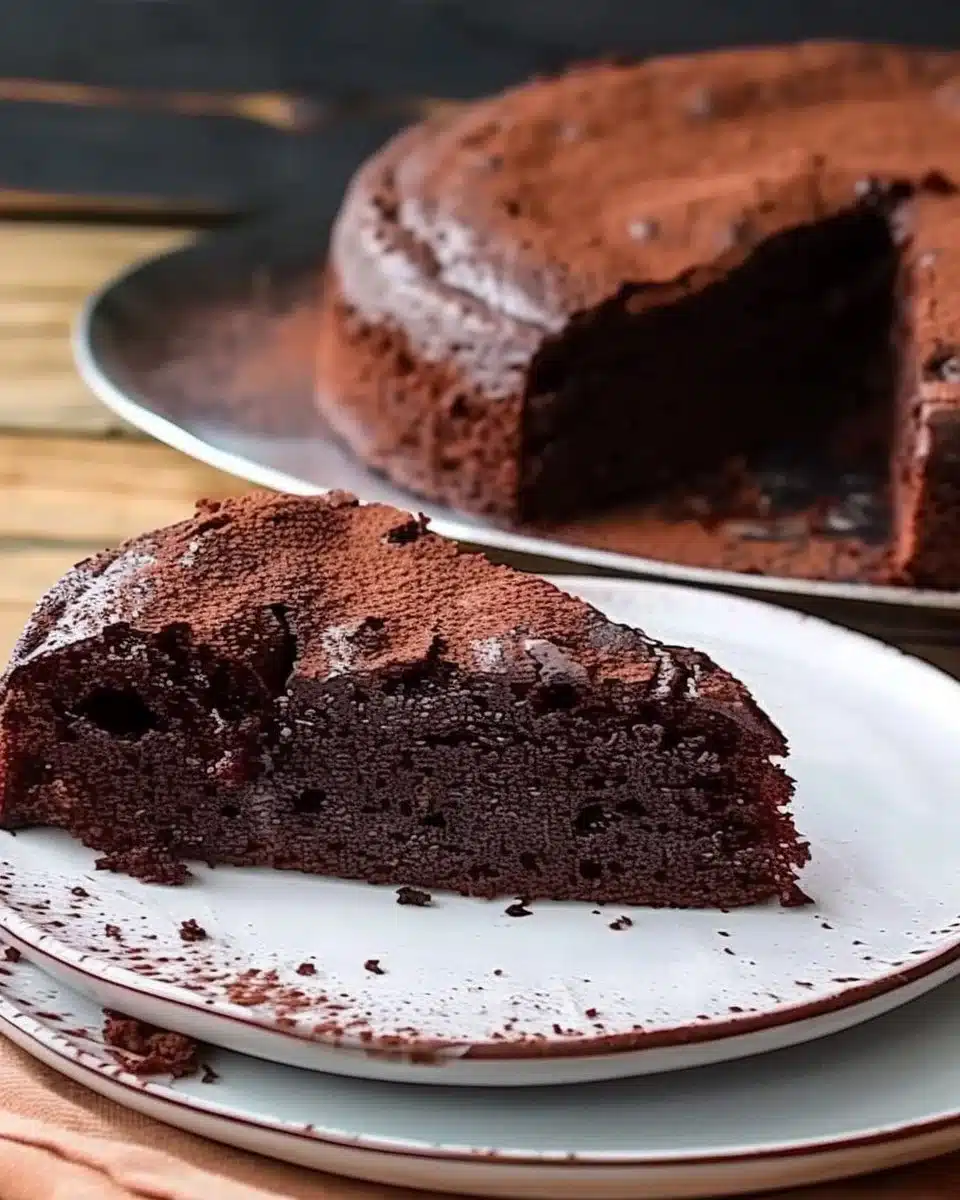 Gâteau chocolat comme à l’école