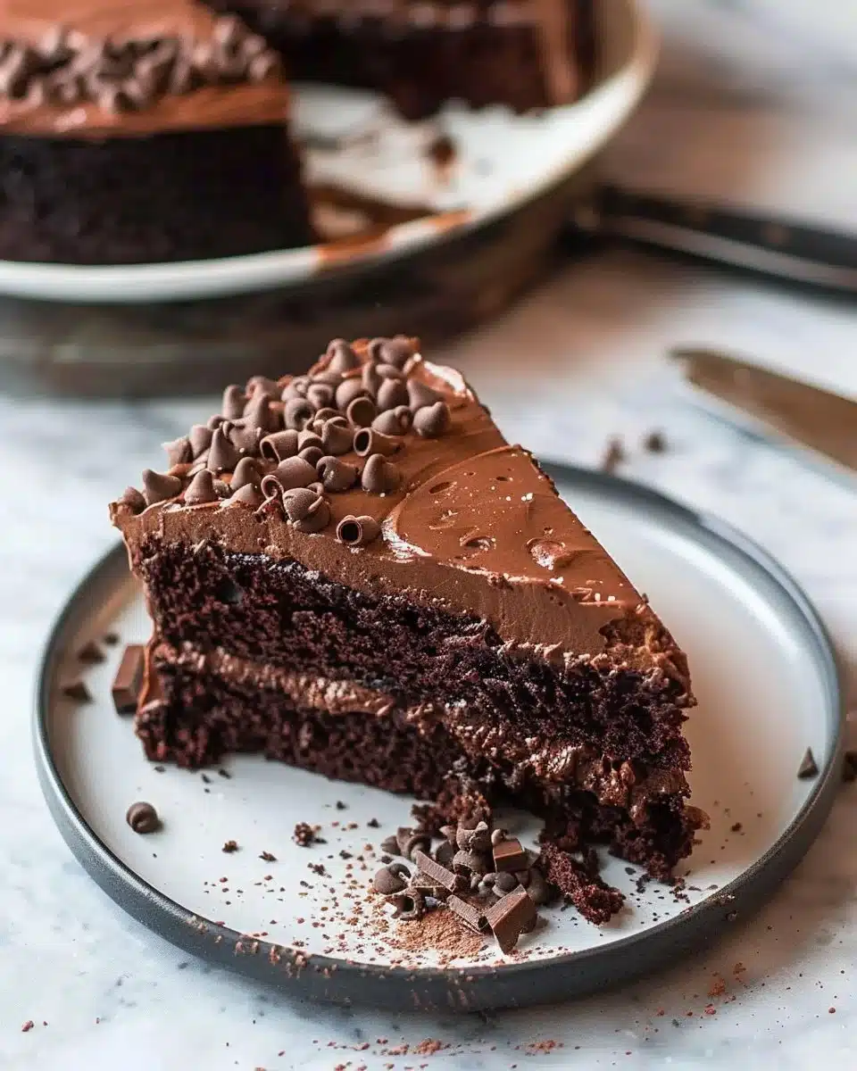 Gâteau chocolat incroyable