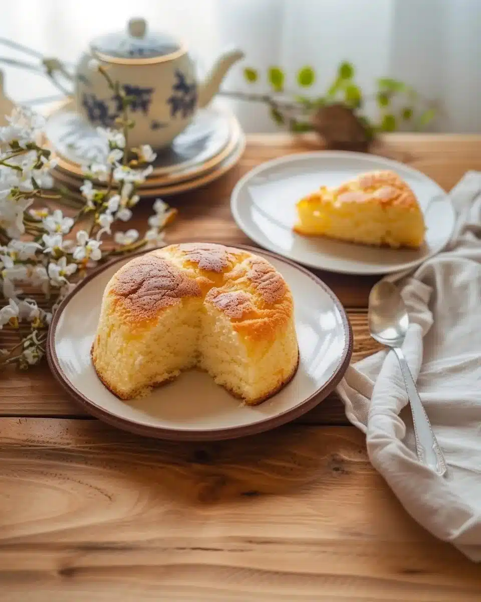 Gâteau nuage japonais