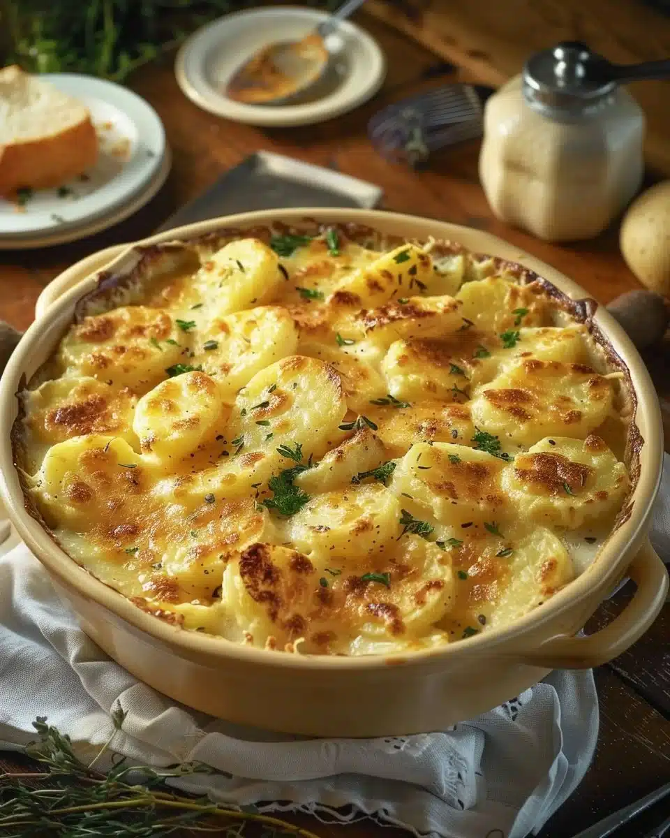 Pommes de terre crémeuses