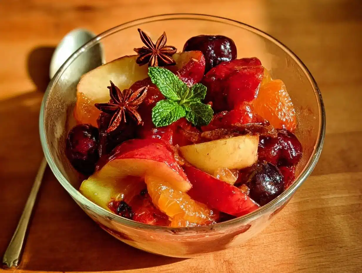 Salade de fruits épicée