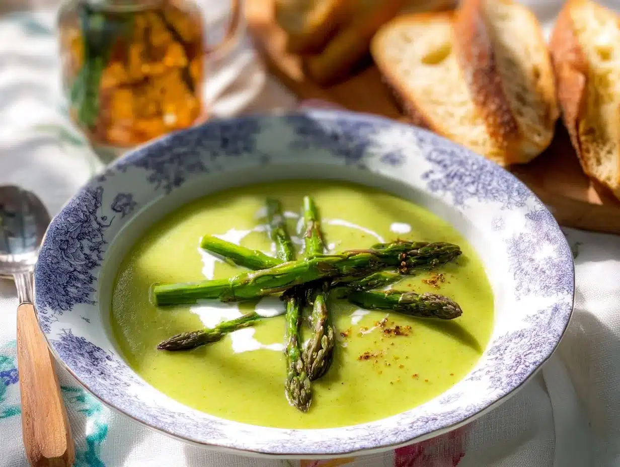 Velouté d’asperges vertes